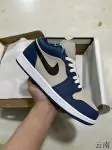 air jordan 1 basses soldes blue gray black